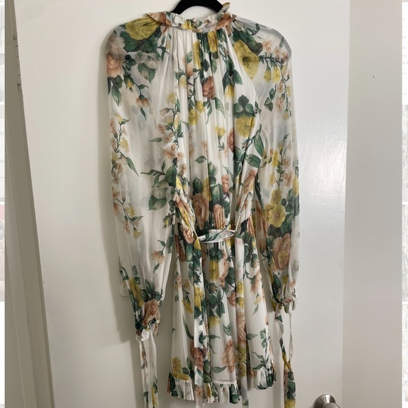 Zimmermann Zippy Floral Romper Playsuit Jumpsuit Size 1 - Picture 4 of 7